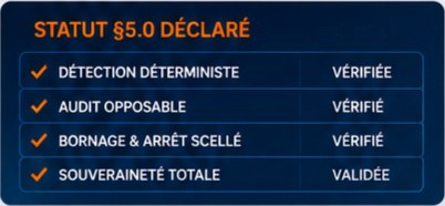 Statut §5.0 déclaré